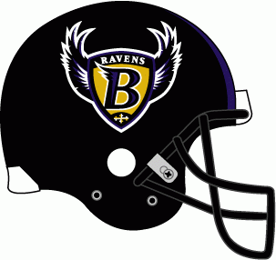 Baltimore Ravens 1996-1998 Helmet Logo t shirt iron on transfers